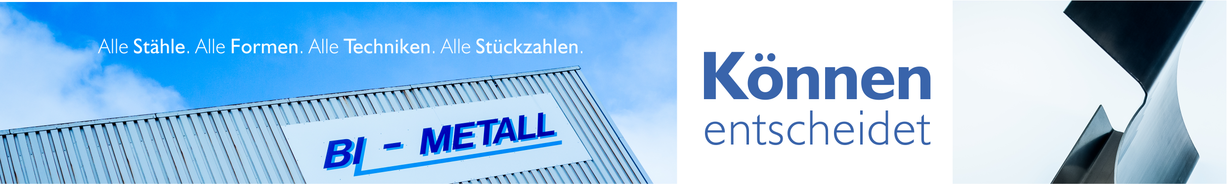 Bi-Metall | Können entscheidet | 02543 23850-0 | Billerbeck Logo